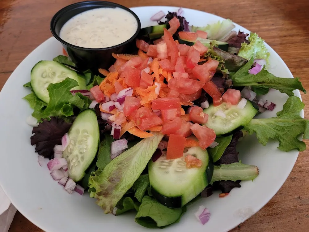 Side Salad with Homemade Apple Cider Vinegarette